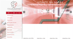 Desktop Screenshot of packaging.sk